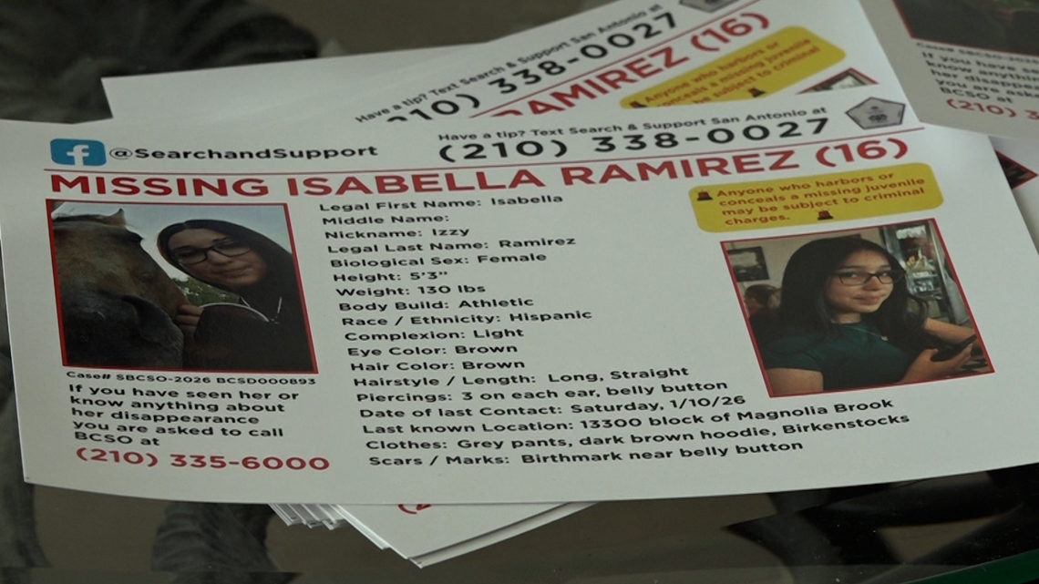 'If you are hurting my daughter, let her go!' | Parents fear missing San Antonio teen may be victim of human trafficking
