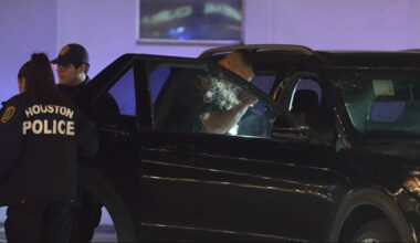 Man shot while driving along West Loop overnight