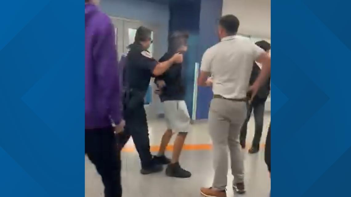 2 students arrested, several pepper sprayed at Carroll High School