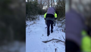 Fort Worth firefighters rescue man from frozen encampment