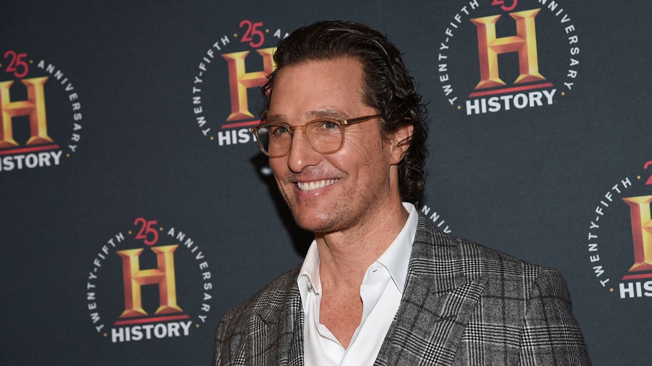 Actor Matthew McConaughey attends A+E Network's "HISTORYTalks: Leadership and Legacy" at Carnegie Hall on Saturday, Feb. 29, 2020, in New York. (Photo by Evan Agostini/Invision/AP)