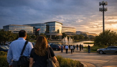 AT&T to relocate global headquarters to 54‑acre Plano campus