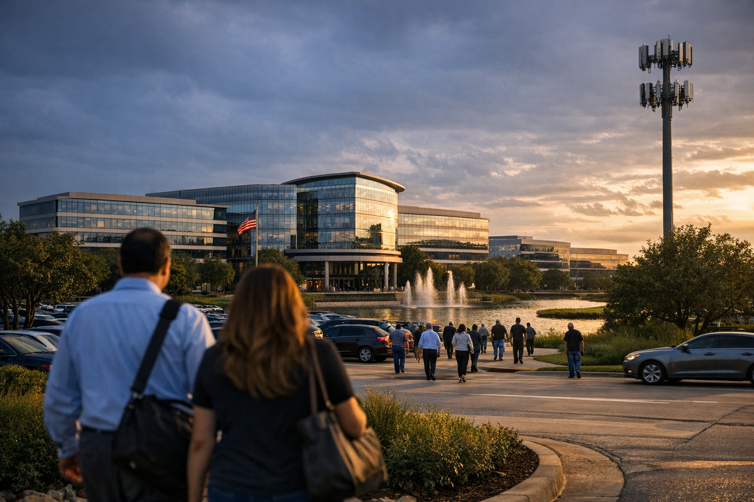AT&T to relocate global headquarters to 54‑acre Plano campus
