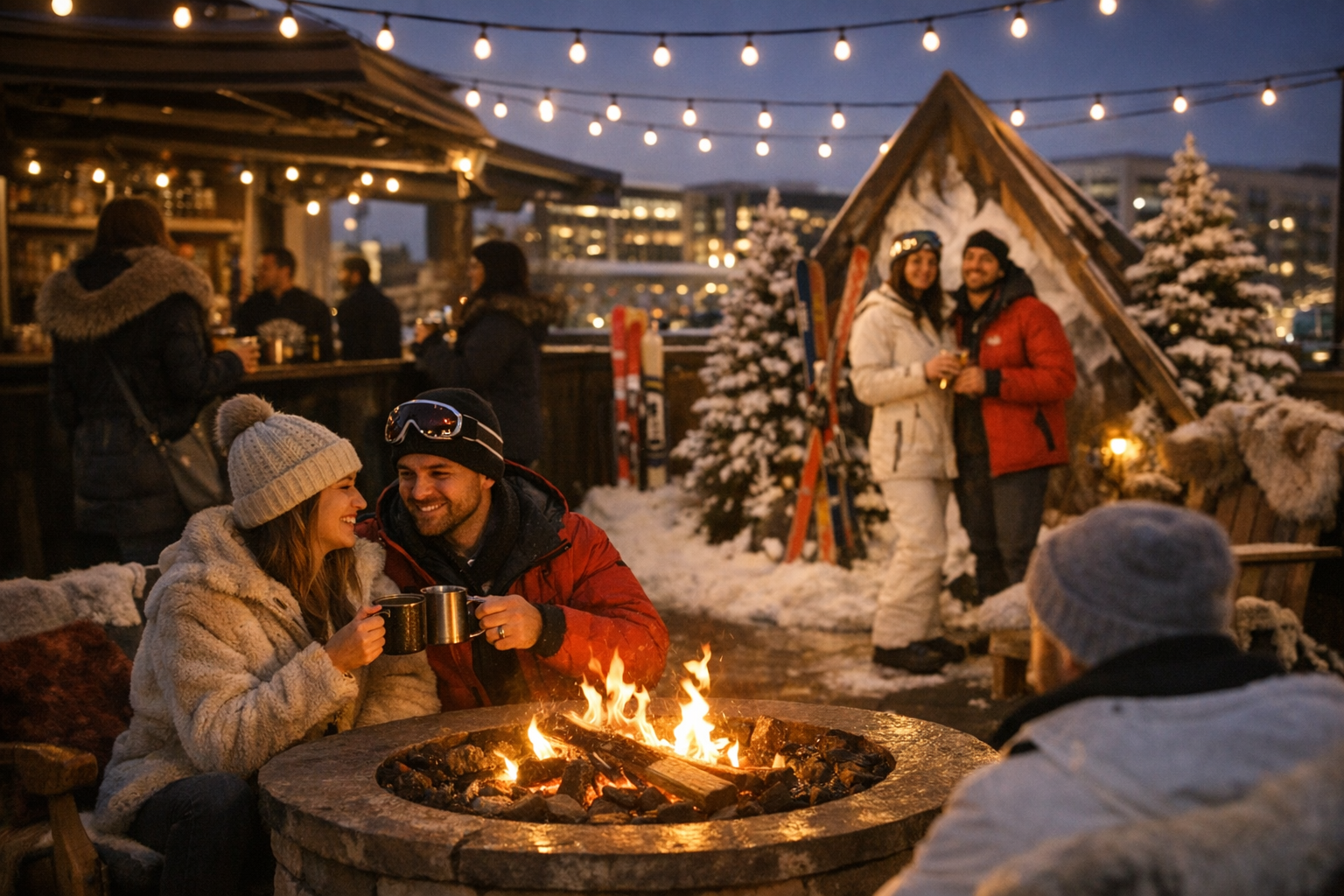 Haywire rooftop opens après-ski pop-up at Legacy West