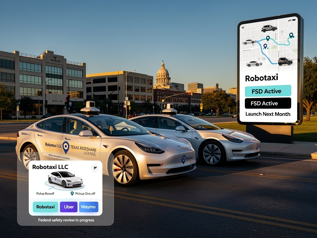 Robotaxi License Unlocks Public Rides in Austin