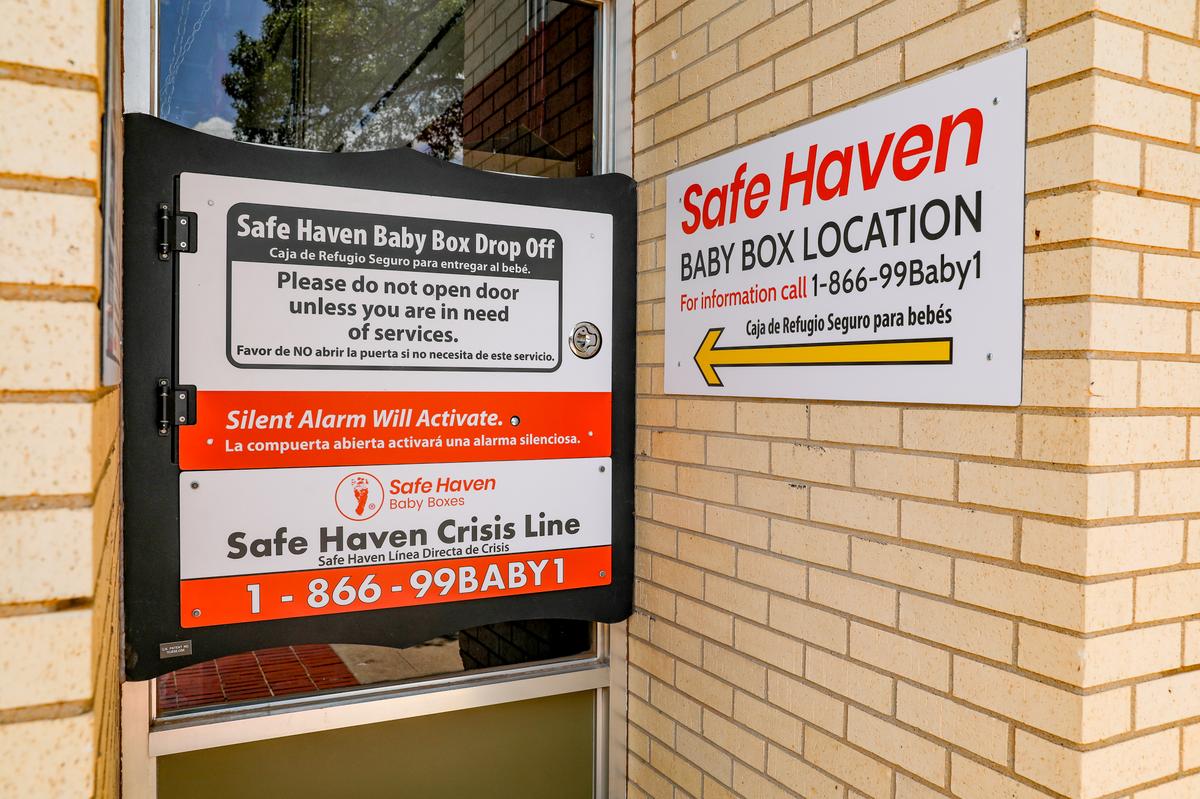 Baby Surrendered at a Texas Safe Haven Baby Box Location