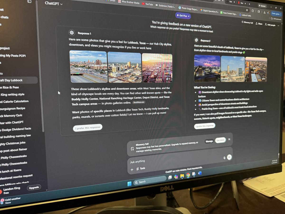 How Lubbock Residents Use A.I. For Everyday Tasks