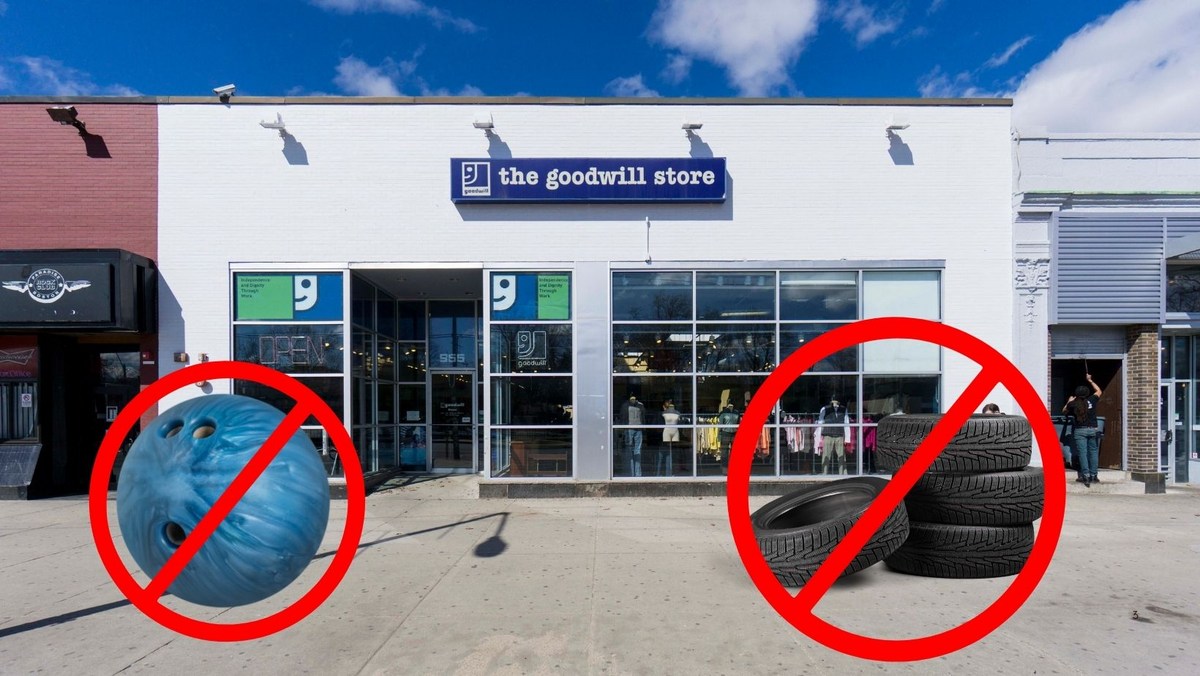 Donating to Goodwill? Make sure to avoid these 10 items