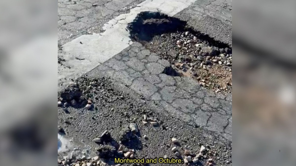 After El Paso’s Storm Comes Several Pot Holes