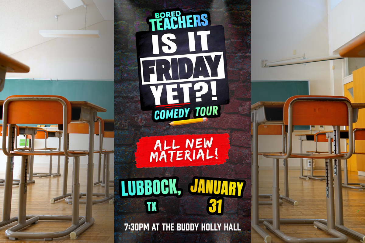Hilarious Bored Teachers Comedy Tour Comes To Lubbock, TX