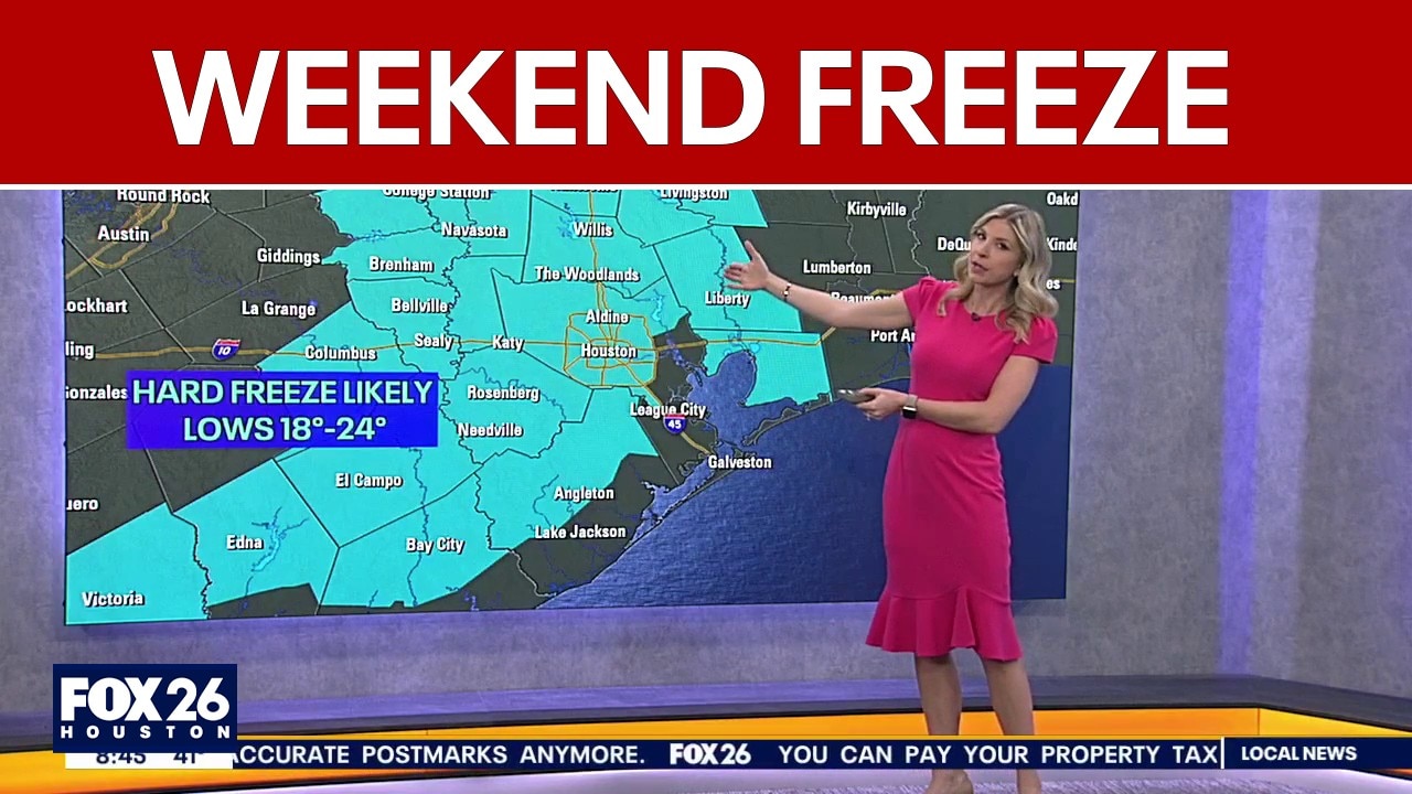 Houston weather: Cold Weather Advisory, Freeze Watch this weekend