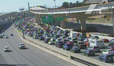 A multi-vehicle crash on northeast side of San Antonio causing traffic back up