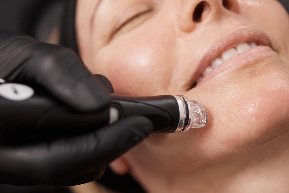 HydraFacial is a type of hydrodermabrasion that extracts and rejuvenates the skin. (Courtesy)