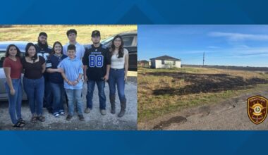 Sheriff praises youths who stopped grass fire south of Sinton