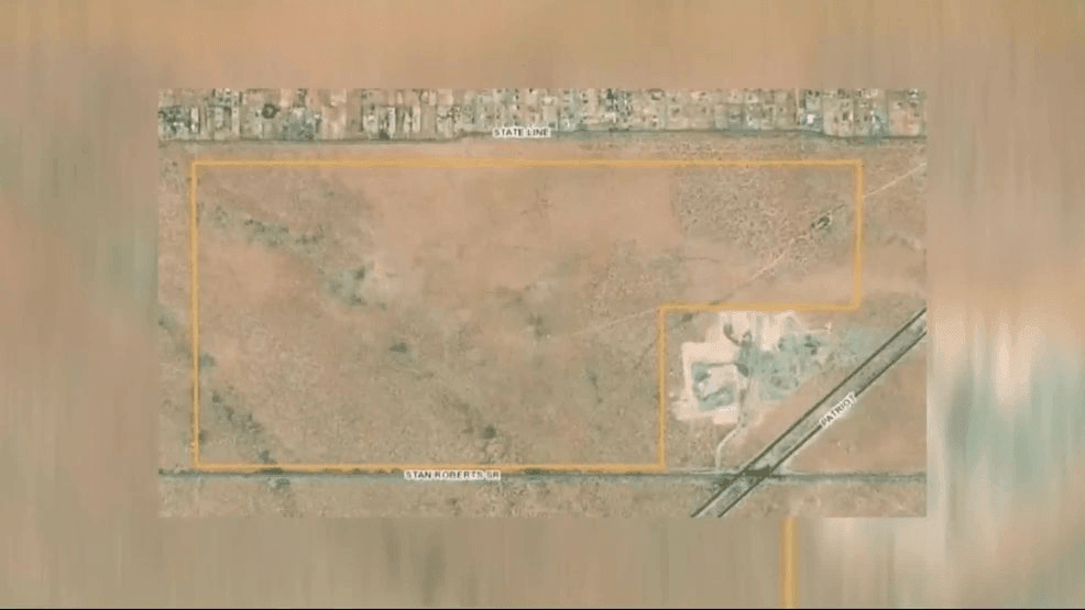 Area where Meta data center will be built.