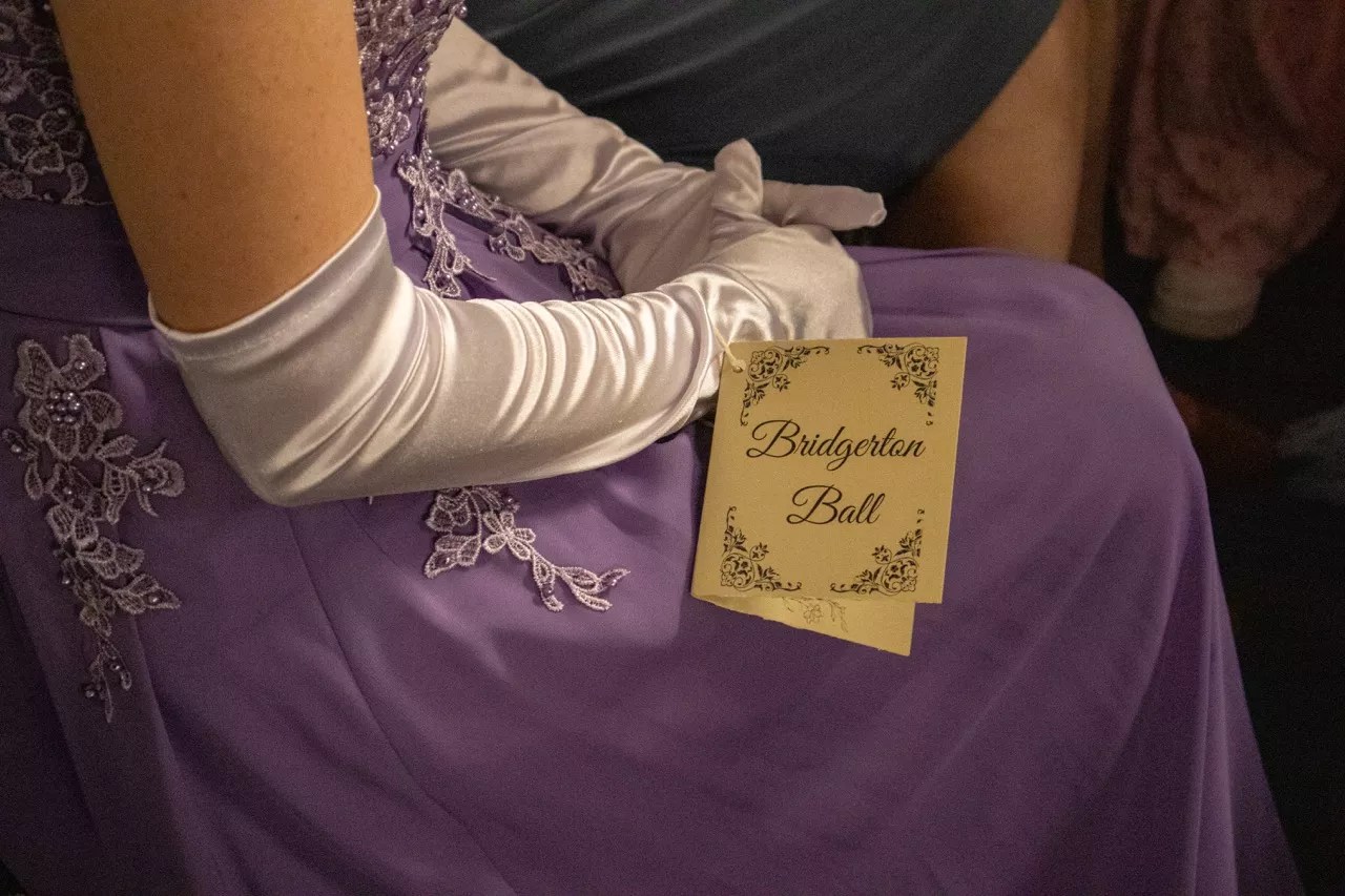 Bridgerton Ball dancing card