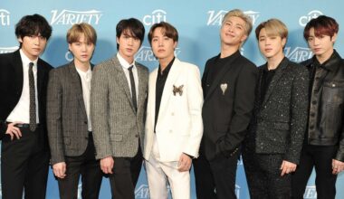 Korean pop band BTS appears at the 2019 Variety's Hitmakers Brunch in West Hollywood, Calif., on Dec. 7, 2019. (Photo by Richard Shotwell/Invision/AP)