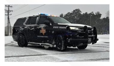 Texas DPS urges caution, preparedness as wintry weather threatens travel, homes