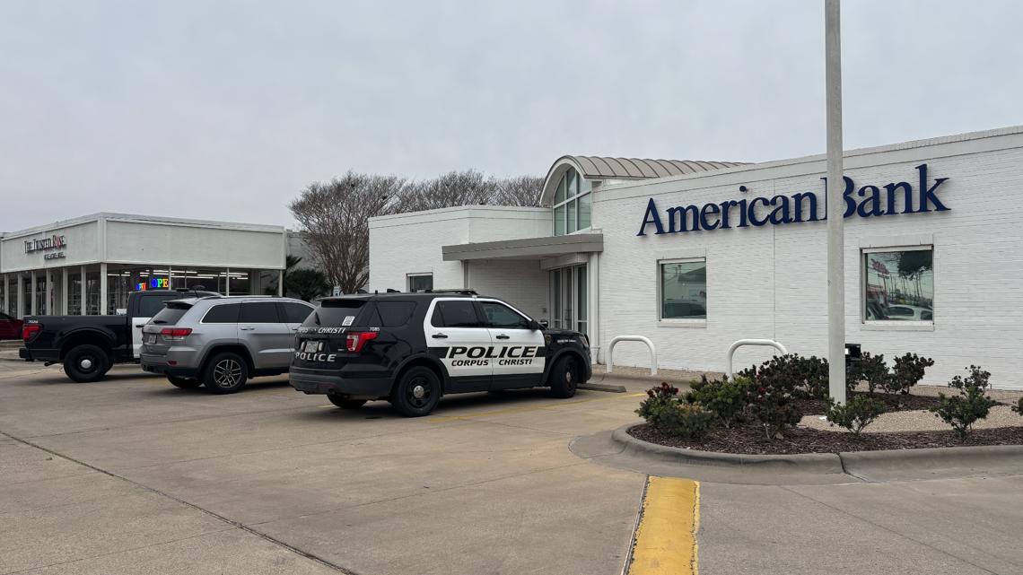 Robbery at American Bank, suspect at large