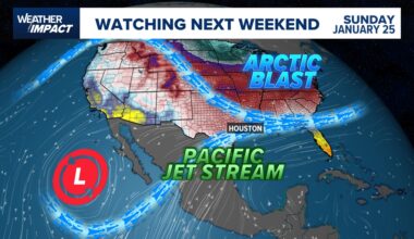 Weather Impact Alert: Winter mix possible in Houston this upcoming weekend