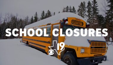 LIST: East Texas schools announce closures, delays due to wintry weather