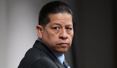 Eric Gay/Pool/AP via CNN NewsourceFormer Uvalde school district police officer  arrives at the Nueces County Courthouse in Corpus Christi