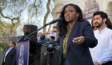 Joaquin Castro, Jasmine Crockett demand halt to ICE funding at San Antonio press conference