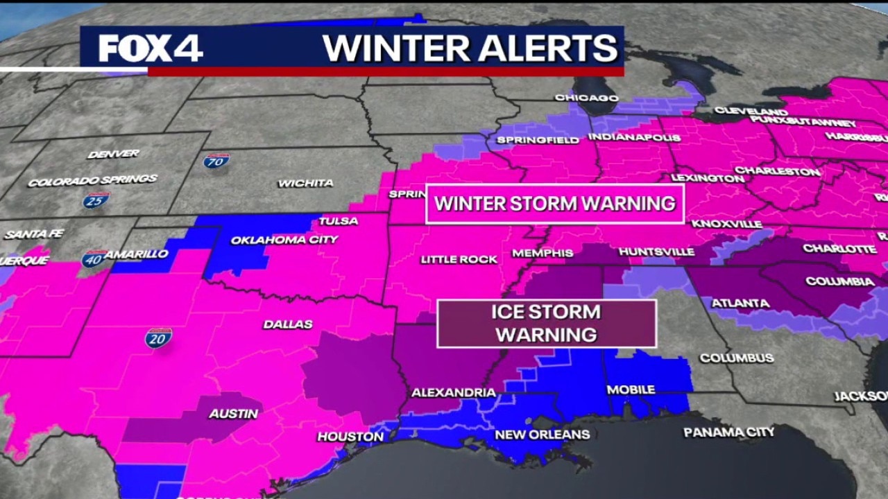 Dallas weather: 6 a.m. update for Sunday, Jan. 25