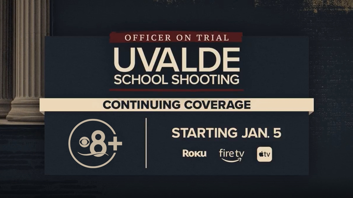 Officer on Trial: Uvalde School Shooting | How to watch gavel-to-gavel coverage of Adrian Gonzales' trial on CBS8+