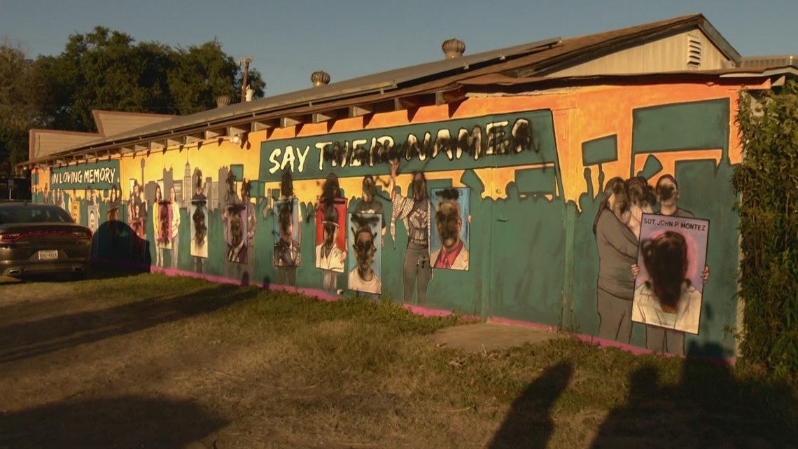 MLK Day vandalism targets mural honoring people killed by police on east side