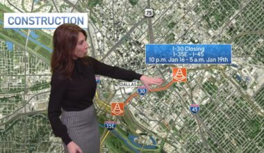 Dallas road closures this weekend – NBC 5 Dallas-Fort Worth