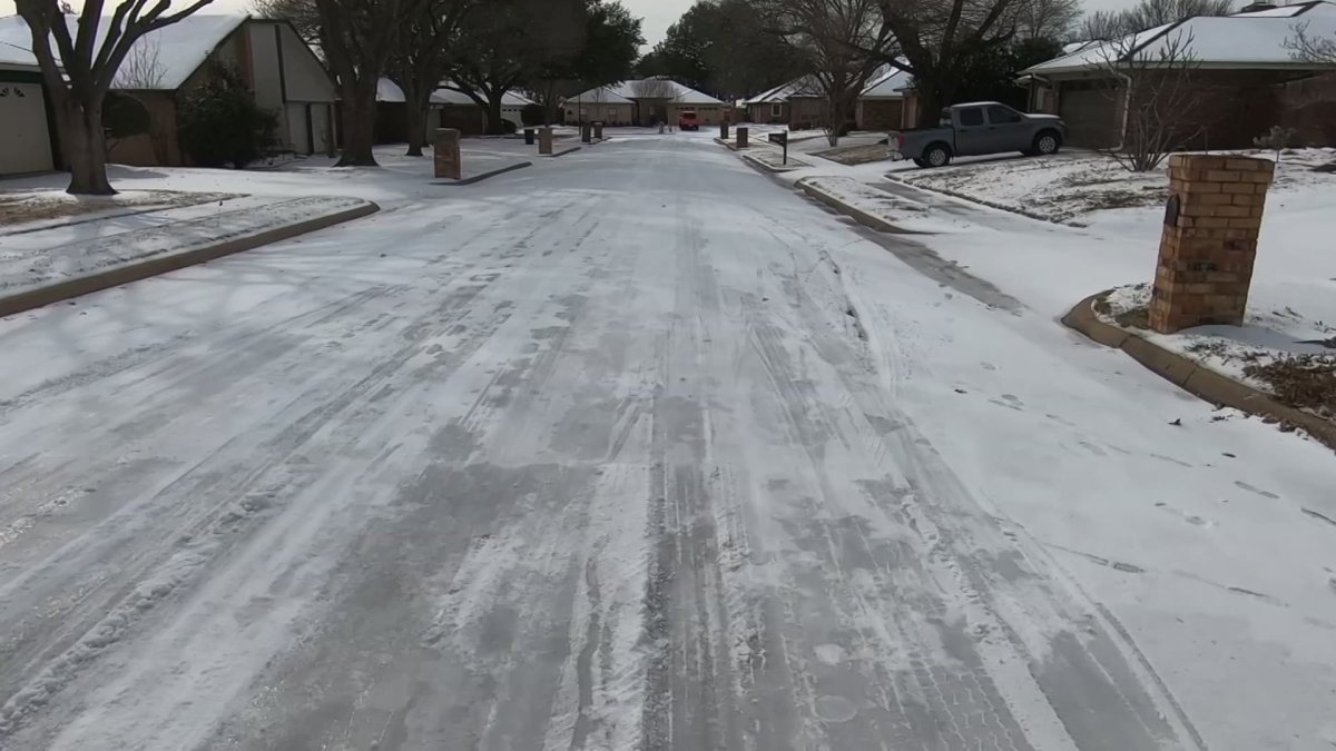 North Texas roads still icy as temperatures drop again – NBC 5 Dallas-Fort Worth