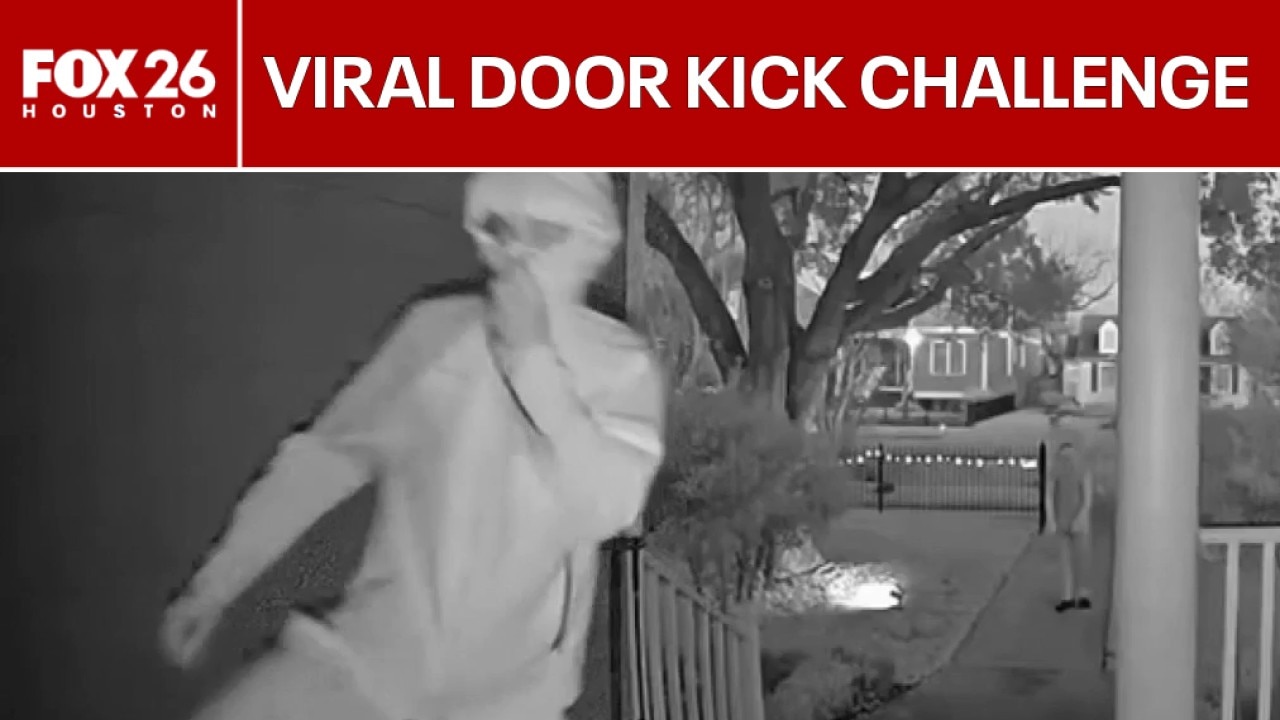 Viral door kick challenge sparks safety fears
