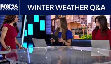 Houston winter storm questions: Black ice, snow chances, and more
