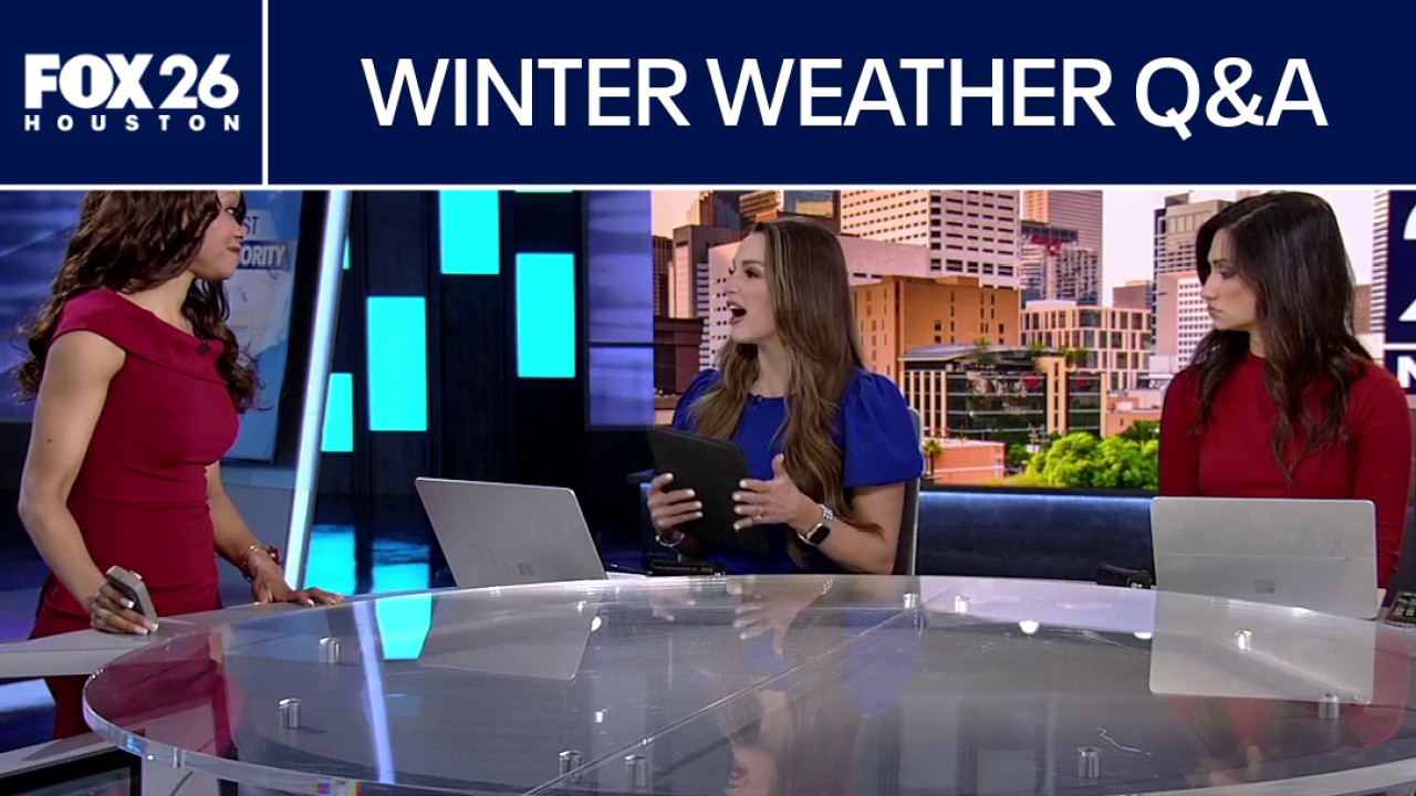 Houston winter storm questions: Black ice, snow chances, and more