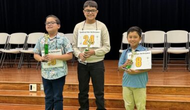 Ezra Maldonado wins 2026 Woodroe Petty Elementary spelling bee
