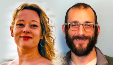 A photo illustration of Renee Nicole Good on the left and Alex Pretti on the right.