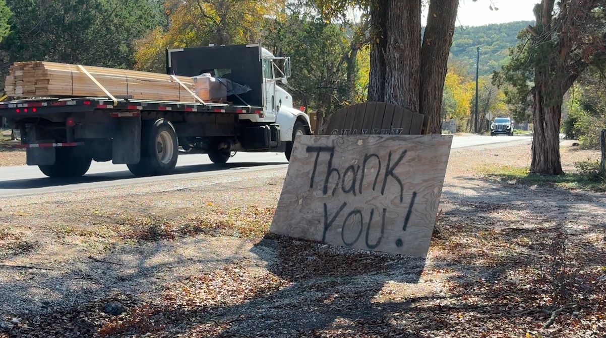 Hill Country couple rebuilding home, business after floods