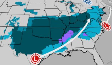 Winter Storm With 'Catastrophic' South Ice, Midwest, Northeast Heavy Snow