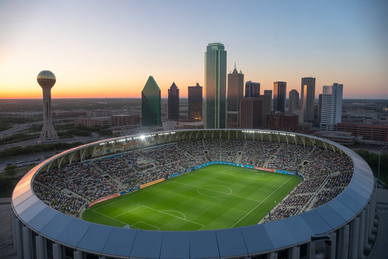 Dallas fort worth will host nine fifa world cup 2026 matches.