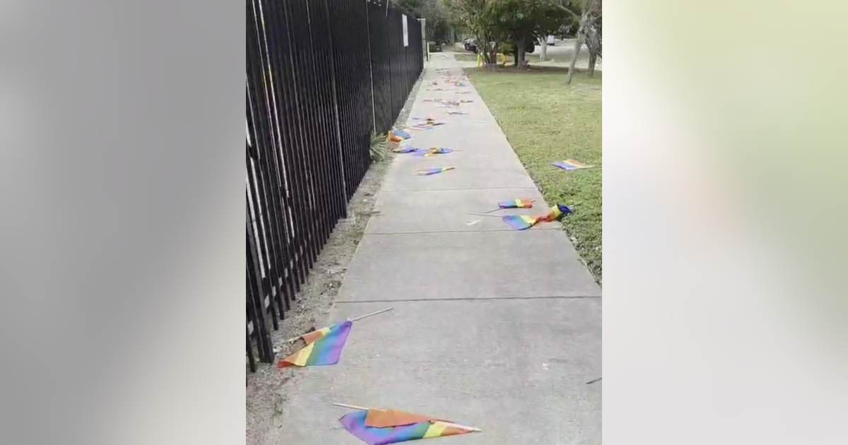 The Montrose Center in Houston vandalized, Pride flags removed from fence
