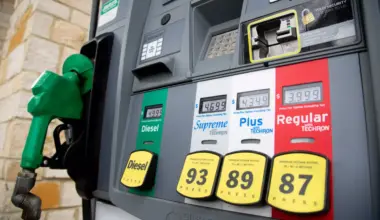 FILE — A Chevron gas station pump in Austin on March 14, 2022.