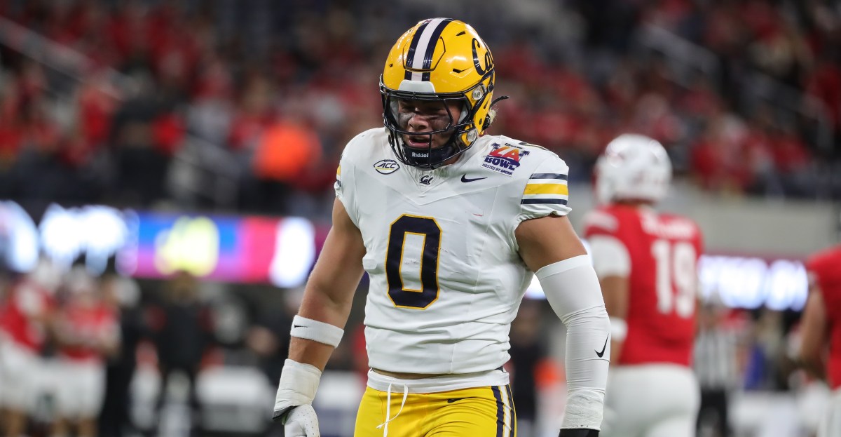Cal transfer LB Cade Uluave started Texas visit on Thursday