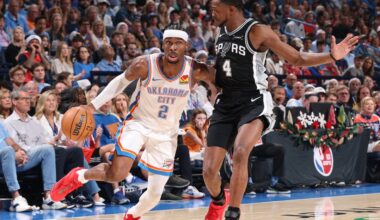 Game Preview: San Antonio Spurs at Oklahoma City Thunder