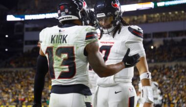 Dallas Cowboys trail Houston Texans in Divisional Round appearances since 2002