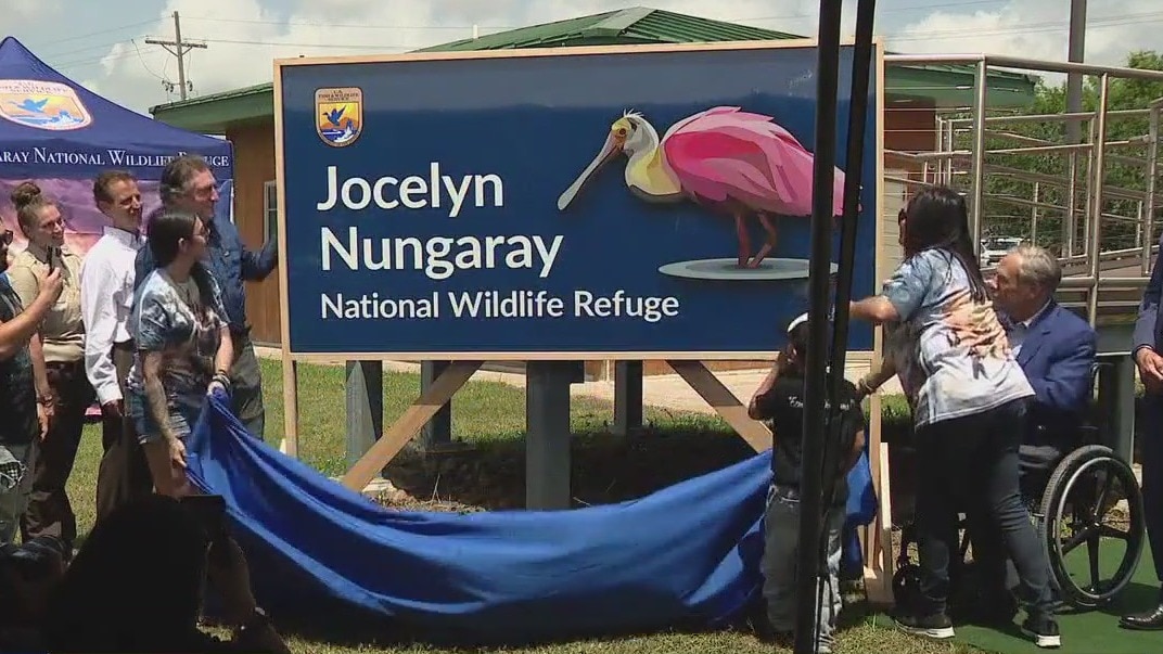 Chambers County: Wildlife refuge officially renamed after Jocelyn Nungaray
