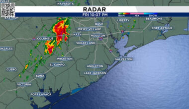 Thunderstorms expected across the Houston-area Friday