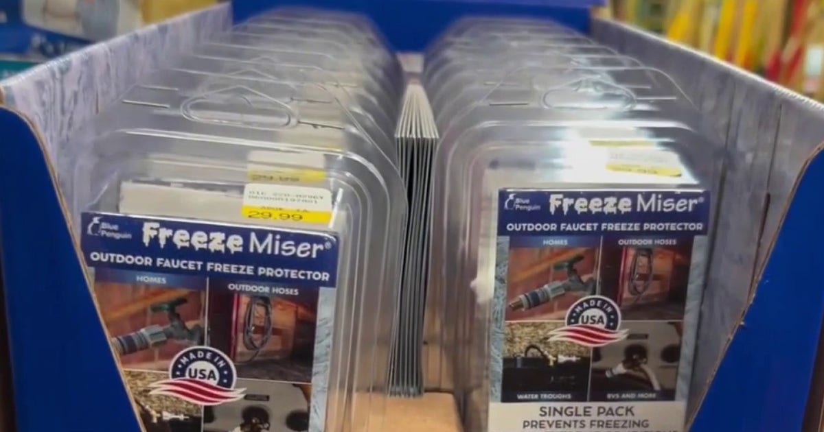 Hardware stores busy ahead of winter storm in Houston