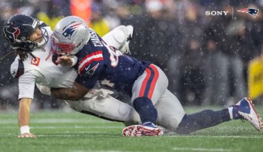 Best Game Photos from the Patriots Divisional Round victory over the Houston Texans, Presented by Sony