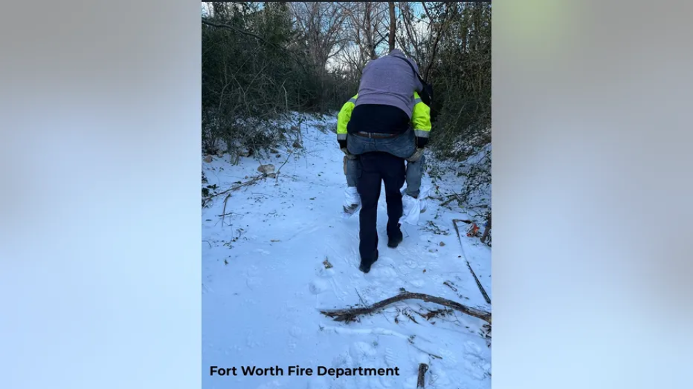 Fort Worth firefighters rescue homeless man suffering hypothermia symptoms